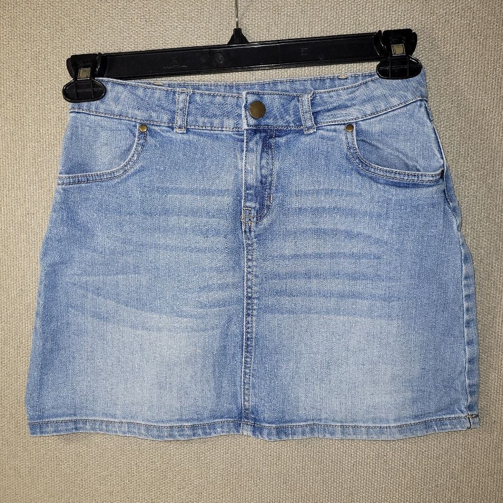 Carter's Size 14 Light Blue Denim Skirt